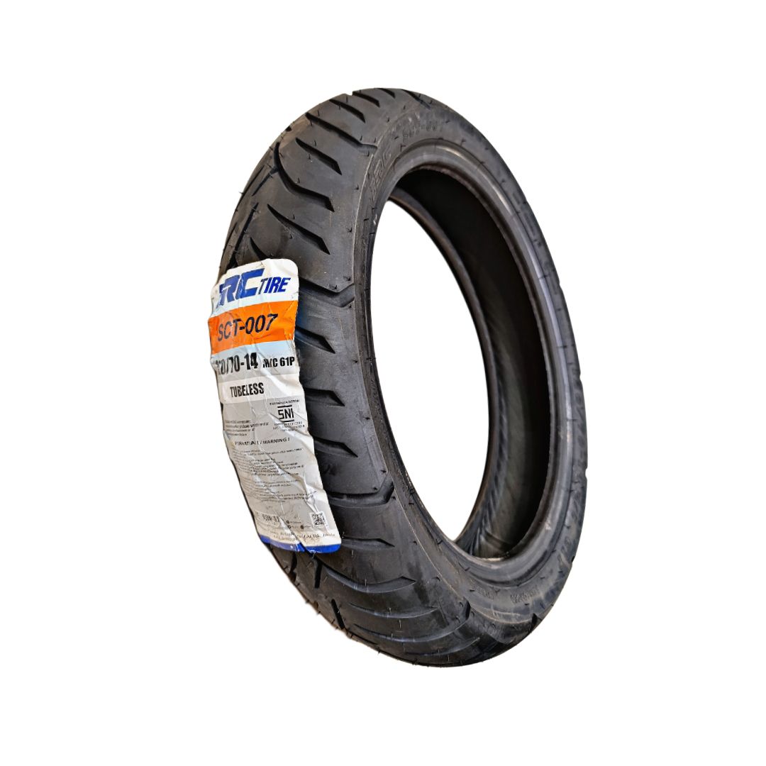 تایر عقب CLICK160 با کد فنی (120/70-14 SCT-007 T/L) (اندونزی) (IRC)